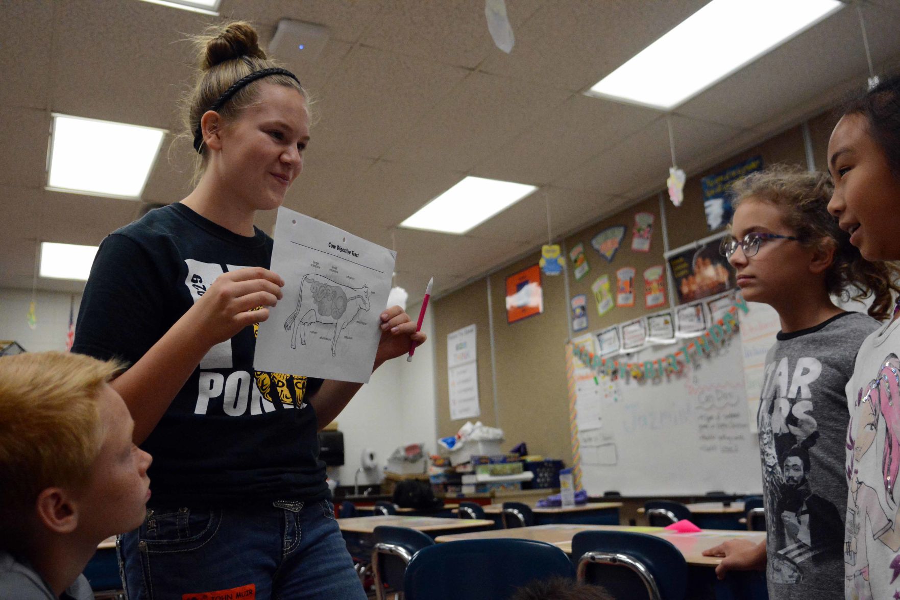 Teach Ag Day in Portage schools